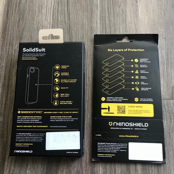 Rhinoshield Iphone X Case and Screen Protector 📱 - Picture 2 of 3